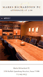 Mobile Screenshot of marksrichardsonpc.com